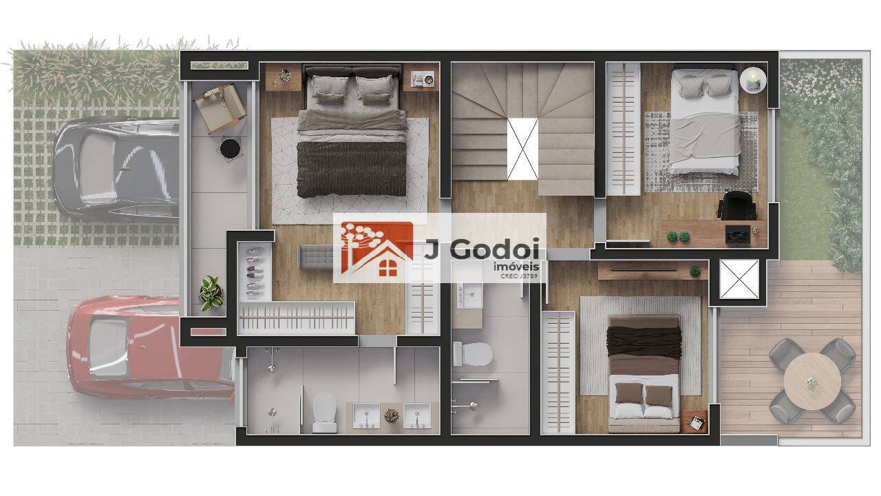 Sobrado à venda com 3 quartos, 129m² - Foto 17